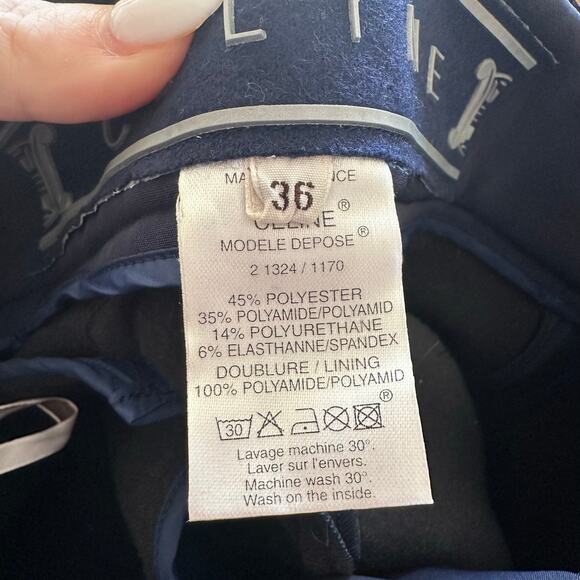 Celine Navy Ski Snow Pants Size 36 - Picture 4 of 13